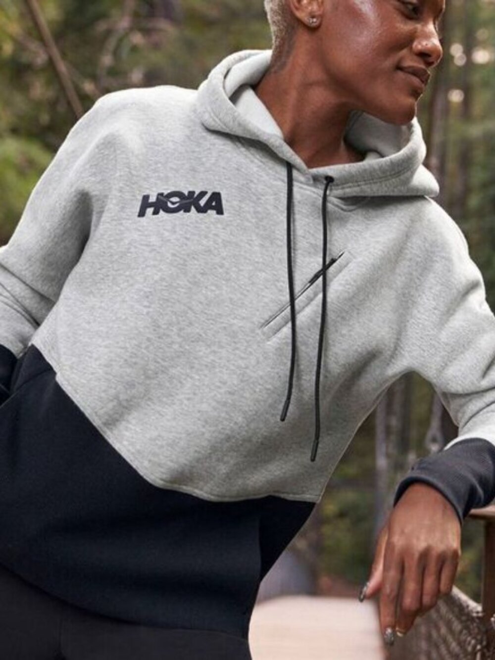 Hoka Colorblock Sweatshirt Hoodie